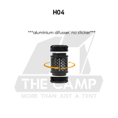 Shinetrip 19 Tornado Light Rotating Lamp Outdoor Camping Tactical Style Free Sticker Tripod Magnet Hanging Lanyard Strap