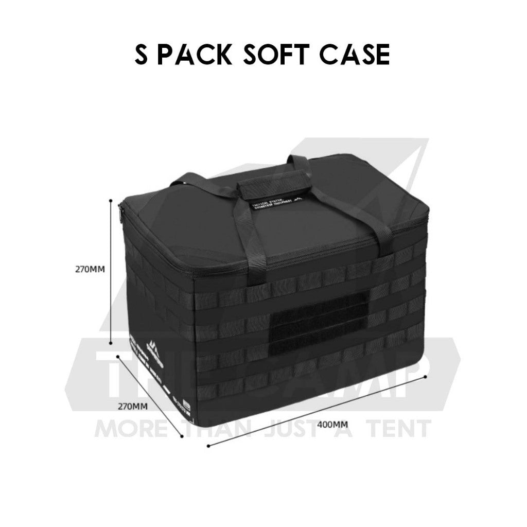 Shinetrip Tactical Storage Bag Hard Case XS S M Outdoor Camping Molle System Kermit Chair Side Pouch Cup Holder A527