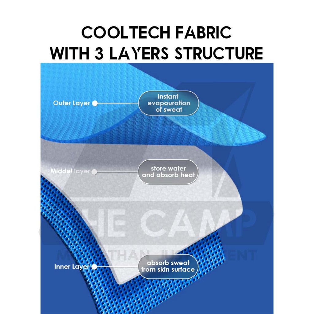 Ise Mount Towel Multicolor Quick Dry Cooling Feel Material Quick Absorption Outdoor Travel Beach Running Sport Gym