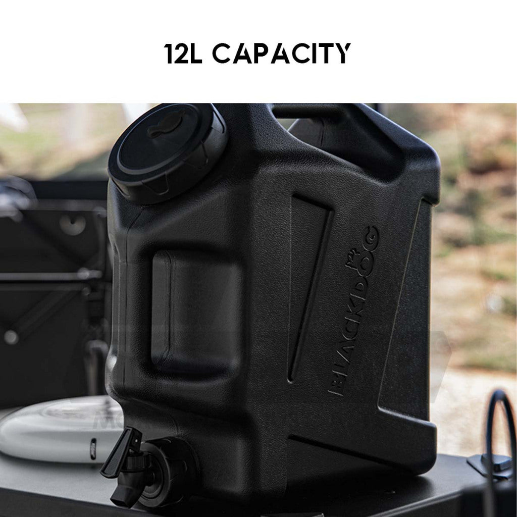 Blackdog Water Tank 12L Foodgrade HDPE Outdoor Camping Bekas Air BD-ST004