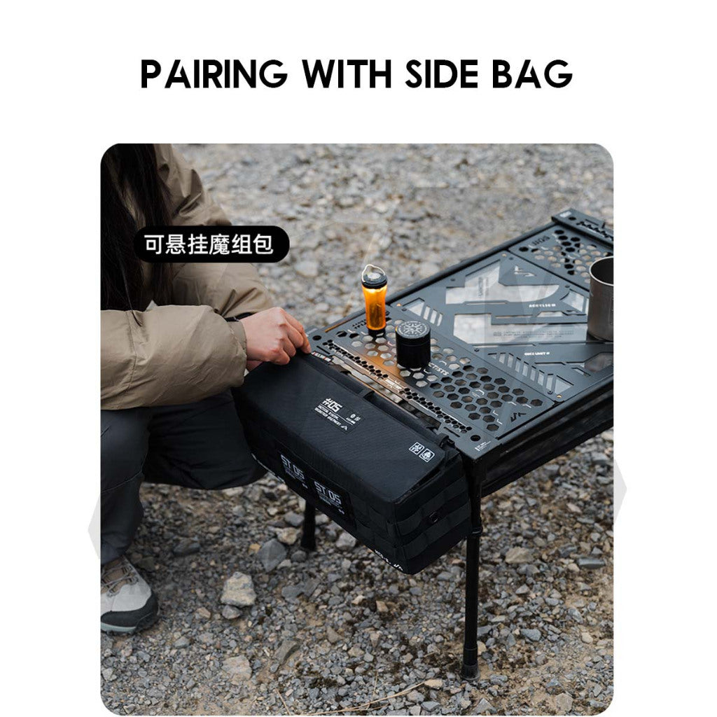 Shinetrip Lightweight IGT Table Adjustable Height 2 unit / 3 unit Compact Storage Outdoor Camping Meja A573