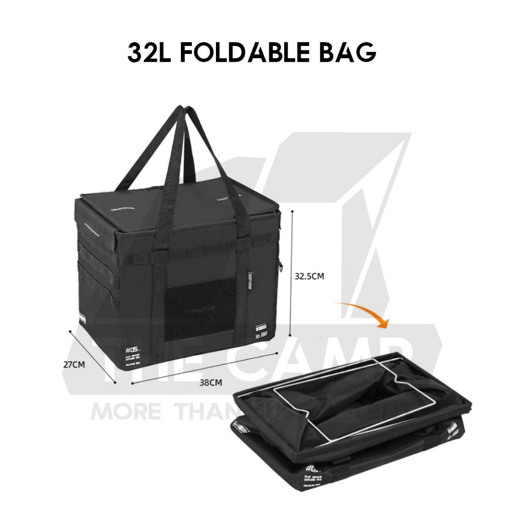 Shinetrip Foldable 32L Tactical Storage Bag Outdoor Camping Molle System Hard Soft Case A580