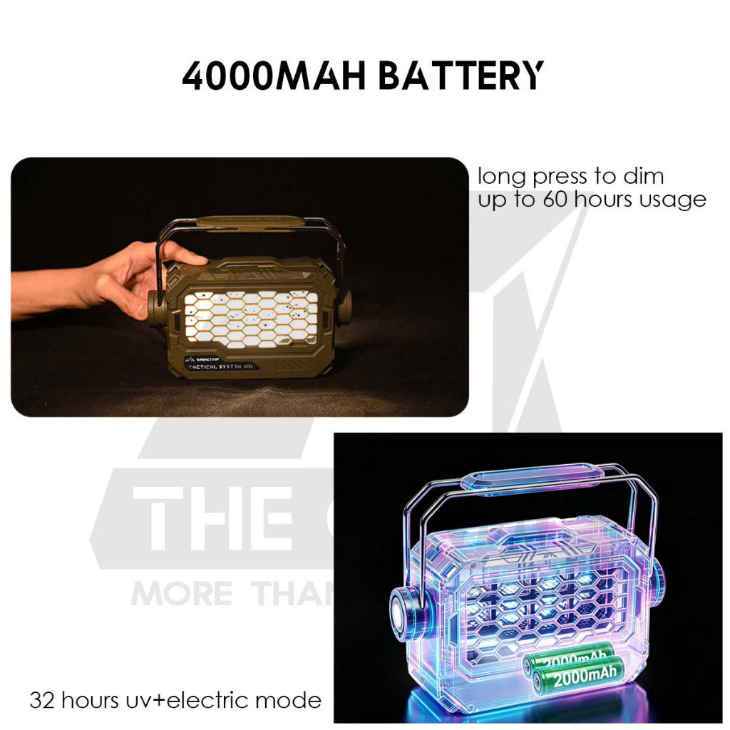 Shinetrip Mosquito Killing Lamp UV 4000mah 2 in 1 Outdoor Camping Tent Light Lantern Portable Electric Shock A585