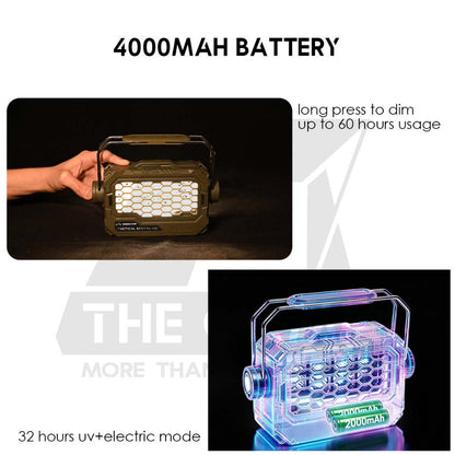 Shinetrip Mosquito Killing Lamp UV 4000mah 2 in 1 Outdoor Camping Tent Light Lantern Portable Electric Shock A585