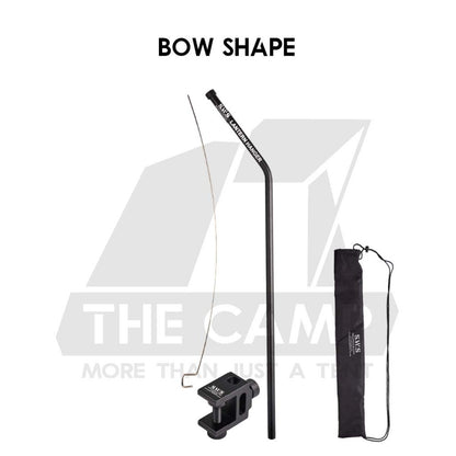 Wellhike SWS Lamp Pole Adjustable Light Stand Tripod for IGT Table Panel Outdoor Camping Lampu Lantern Hanger Rod