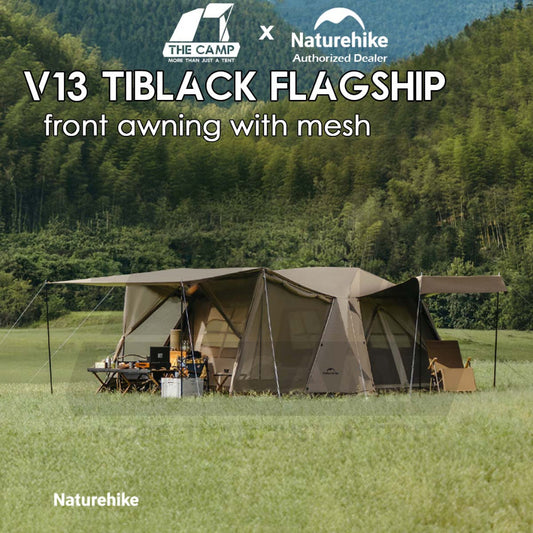 Naturehike Village 13 TiBlack Flagship Auto Tent Automatic Ultimate Ti Black TiBlack PRO Outdoor Camping CNH22ZP004