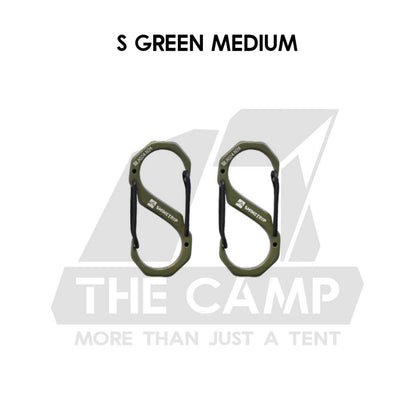 Shinetrip Deck Peg Fishbone Fish Bone Aluminium Carabiner Tarp Flysheet Pole Tent Khemah A572