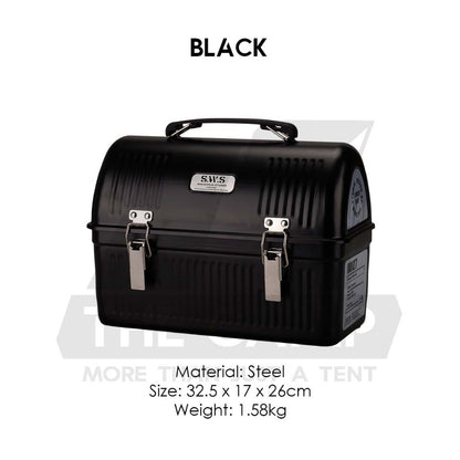 Wellhike SWS Classic Lunch Box 10QT 9.4L Coffee Box LunchBox Top Plate Inner Vintage Accessories Stanley