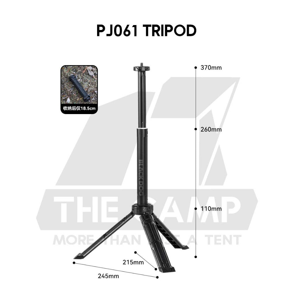 Blackdog ZM035 Camping Light with Torch Flashlight Atmosphere Magnetic Tactical Lamp Hanging Tripod Lampu CBD2550ZM035