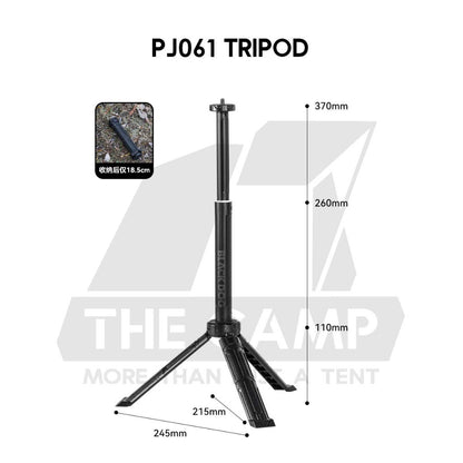 Blackdog ZM035 Camping Light with Torch Flashlight Atmosphere Magnetic Tactical Lamp Hanging Tripod Lampu CBD2550ZM035