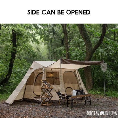 Naturehike Village 5 Automatic Tent Auto With Flysheet Snow Skirt Village 5.0 Outdoor Camping Khemah NH21ZP009