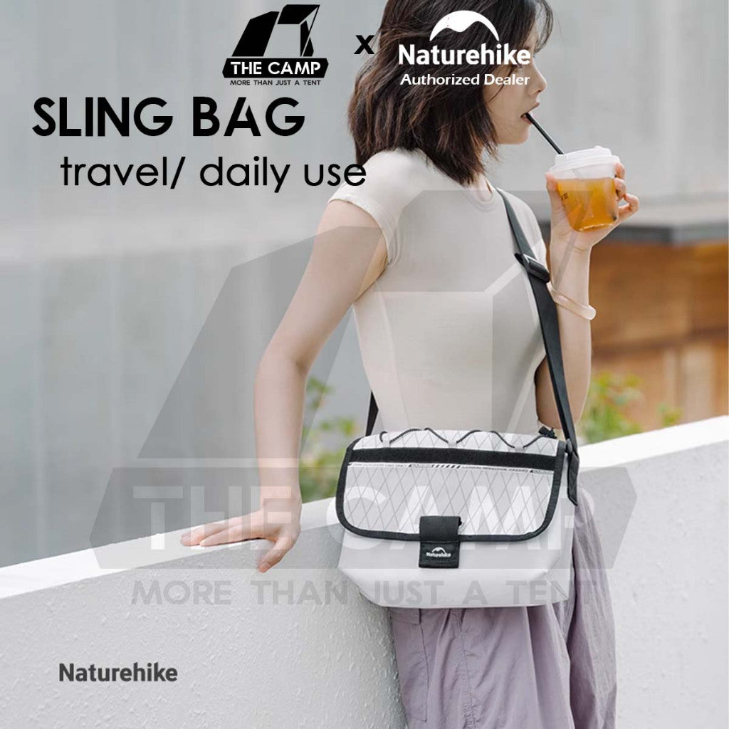 Naturehike Sling Shoulder Bag Outdoor Camping Travel Messenger Satchel Wallet Beg Unisex Kids Perempuan Gift C2450CF010