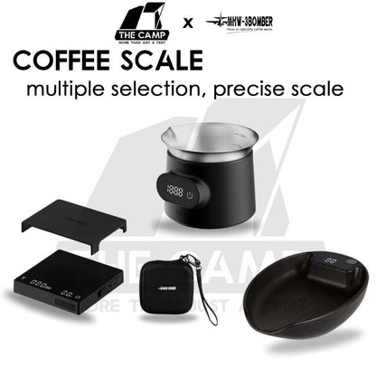 MHW-3BOMBER Coffee Scale Cube 3.0 Micro Mini ESP MVE ABS Precision Digital Timer Expresso Pour Over & Brewing