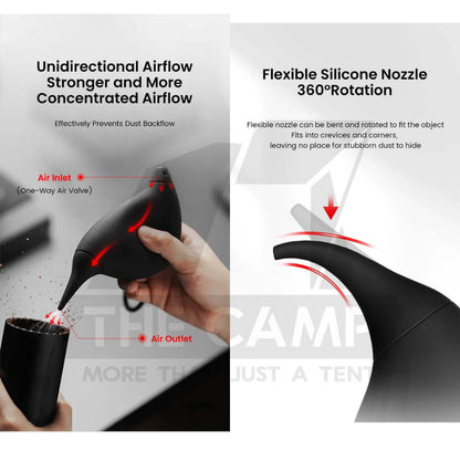 MHW-3BOMBER Bird Air Blower Espresso Grinder & Lens Dust Cleaner (Silicone) Coffee Machine Xpress58