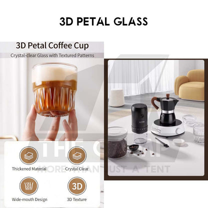 Cliton Moka Coffee Set with Electric Stove Heater Cup Filter Gift Box Italian Espresso Mocha Pot CL-CFS11