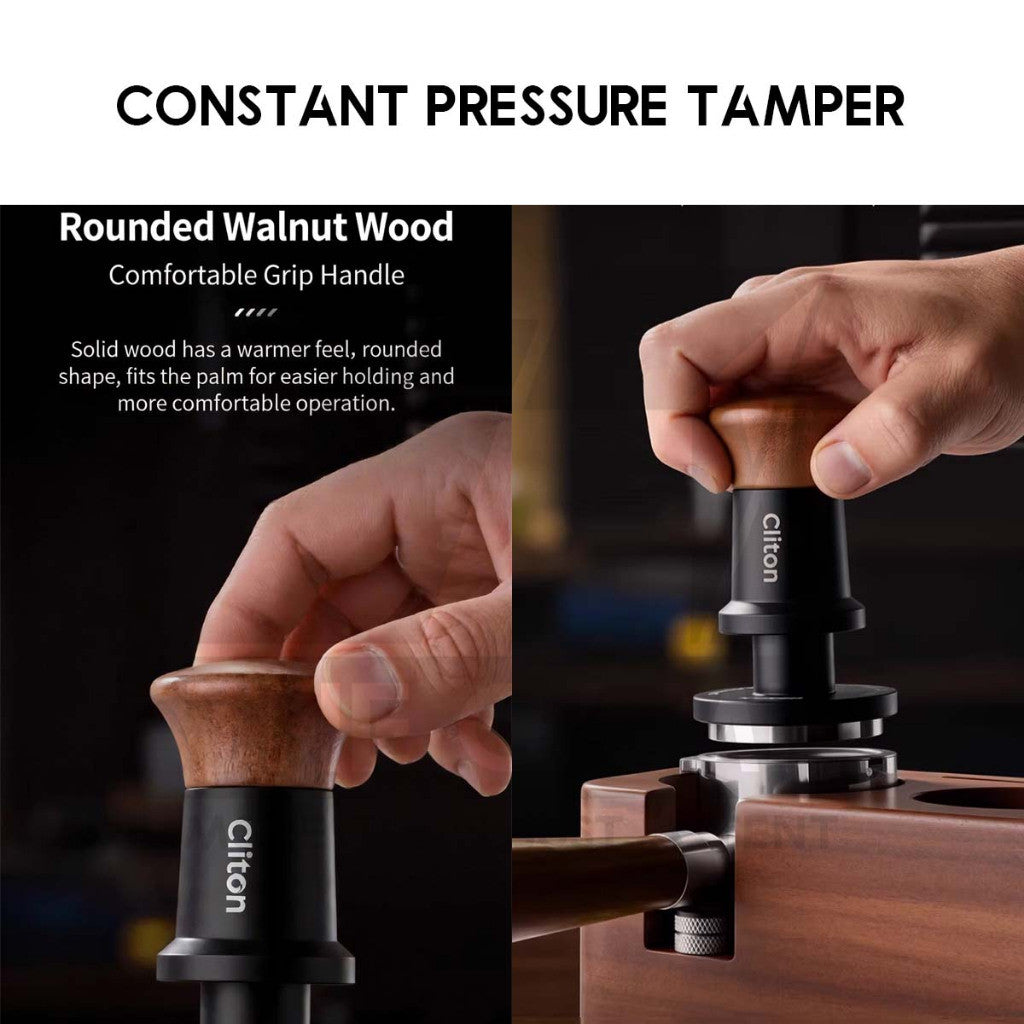 Cliton Constant Tamper 51mm 30lbs Coffee Accessories Constant Pressure Espresso Constant Force CL-YFC06