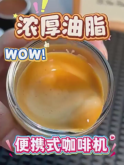 Cliton Espresso Measuring Cup Shot Glasses Single / Double Dual Spout Woodle Handle 75ml