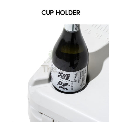 Mobi Garden Portable Cooler Box Ice Box 25L Camping Outdoor Picnic Food Trolley Storage Box Freezer Naturehike BlackDog