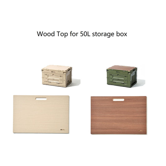 Mobi Garden Camping Storage Box Table Top 50L Stackable Outdoor Sport Family Recreation Naturehike Hiking Equipment Gear