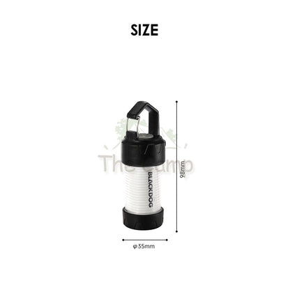 Blackdog ML4 Mini Camping Light Waterproof Outdoor Flashlight Reflector Tripod Tent Flysheet Tarp Rope Table BD-LYD008