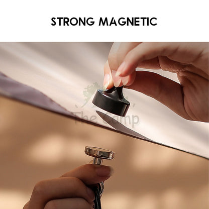 Magnetic Clip for Flysheet or Tent Magnet Clip Hanger Free Carabiner Pole Tarp Hook Lamp Light Camping Hanging
