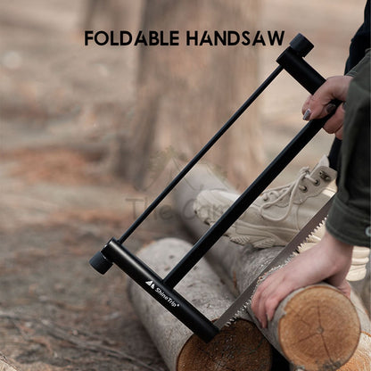 Shinetrip Foldable Handsaw Camping Outdoor Portable Saw Gergaji Aluminium Hammer Nail