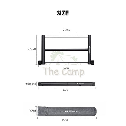 Shinetrip Foldable Handsaw Camping Outdoor Portable Saw Gergaji Aluminium Hammer Nail