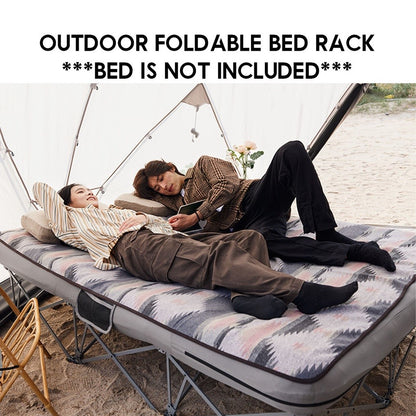 Naturehike Foldable Double Bed Rack Frame Outdoor Camping Sleeping Cot Mattress Tent Air Bed Mattress Cover CNH22JU021