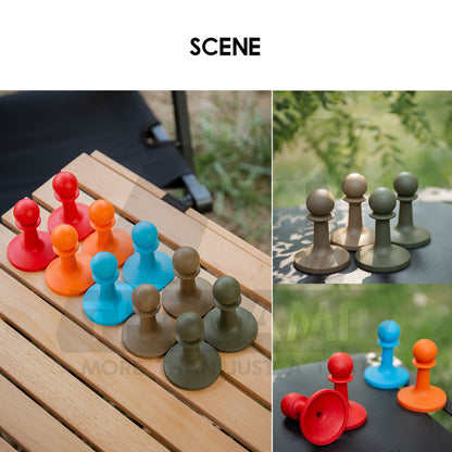 Camping Lightning Pole Cap Outdoor Luminous Glow In The Dark Anti Thunder Protection Cover Lightning Proof