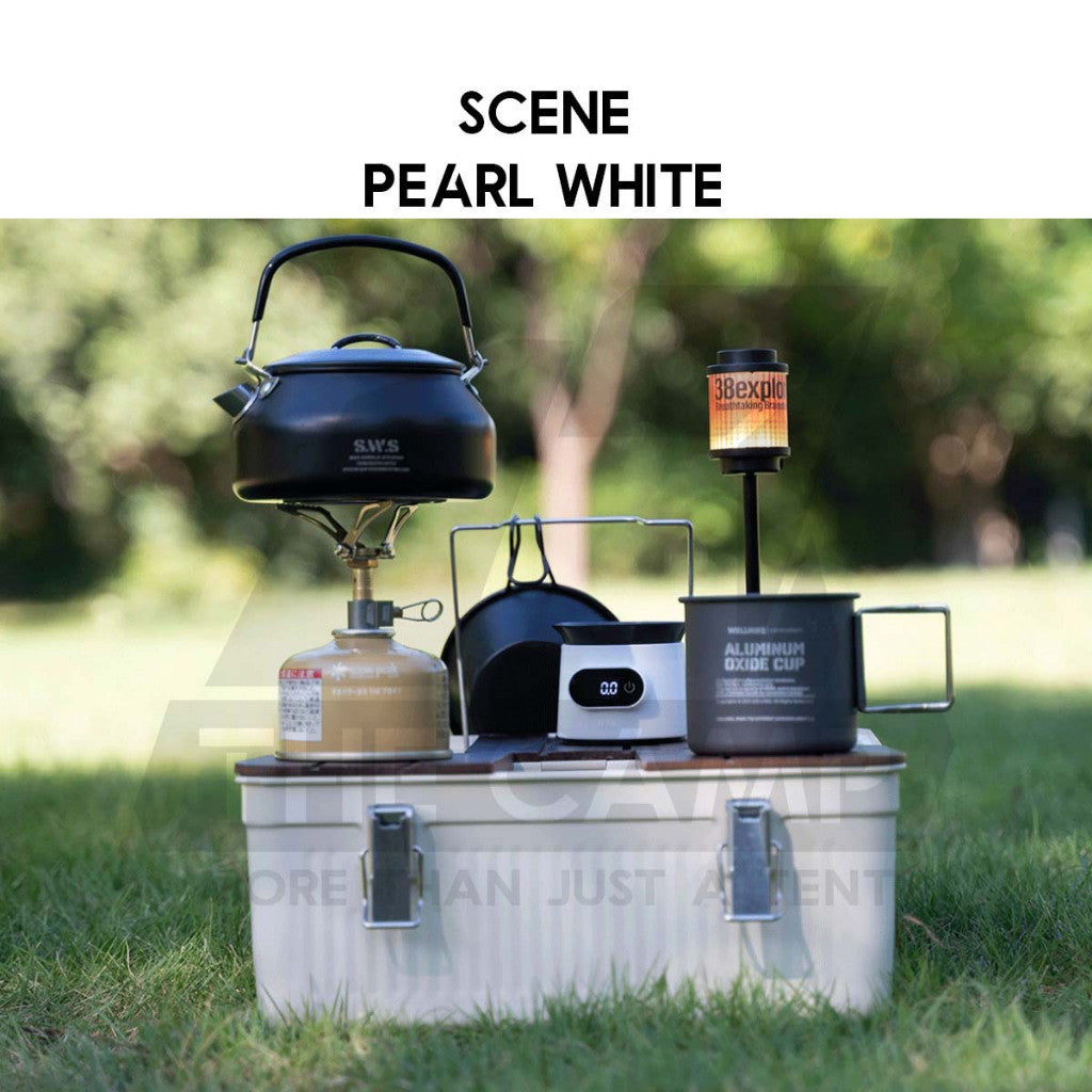 Wellhike SWS Classic Lunch Box 10QT 9.4L Coffee Box LunchBox Top Plate Inner Vintage Accessories