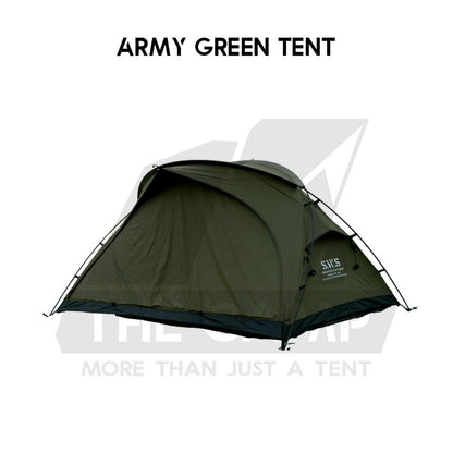 Wellhike SWS 2 Person Hiking Tent Morning Mist Lightweight Portable with Mesh Outdoor Camping Solo Khemah